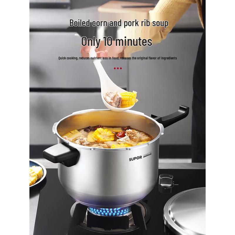 Supor 24cm 304 Stainless Steel Pressure Cooker