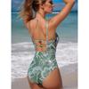 Swimsuit One Piece Women Solid Swimwear New Sexy Sling Summer Backless Beach Bodysuit Bathing Suit Female