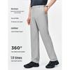 Herren Casual Hose mit Quantum Cool-Feel, Vier-Wege-Stretch, geradem Bein