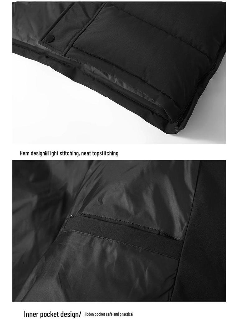 Unisex Long Cotton Sports Jacket with Velvet Lining for Students - Winter Training & Art Exam Outerwear
