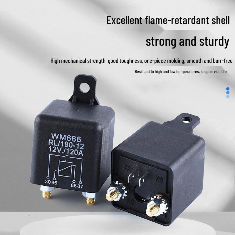 12V/24V Universal Car Starter Relay 100A/200A High Power Normally Open WM686