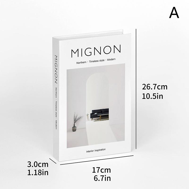 Fake Books Ornament Shooting Props Simple Decorative Book Coffee Table Decoration Bookshelf Decor