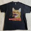 Unisex Short Sleeve Crew Neck Cotton T Shirt Radiohead The Bends Funny