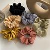 French Satin Large Intestine Hair Tie - Girlish Korean Rubber Band Hair Accessory