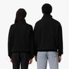 Lacoste Unisex Adult Accent Badge Zip Neck Loose Fit Sweatshirt