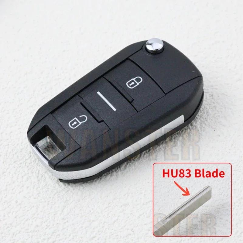 Para Peugeot 208 2008 301 308 508 5008 Rcz Expert Para Citroen C-Elysee C4-Cactus C3/Carcasa de Llave de Coche