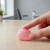 Portable Stress Relief Toy Strawberry Squeeze Toy Ball for Adults Soft TPR Fruit Finger Restlessness Reducer Fidget Focus Enhancer Party Favors