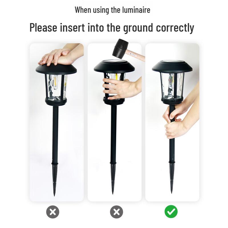 Solar Powered Outdoor Garden Spike Light