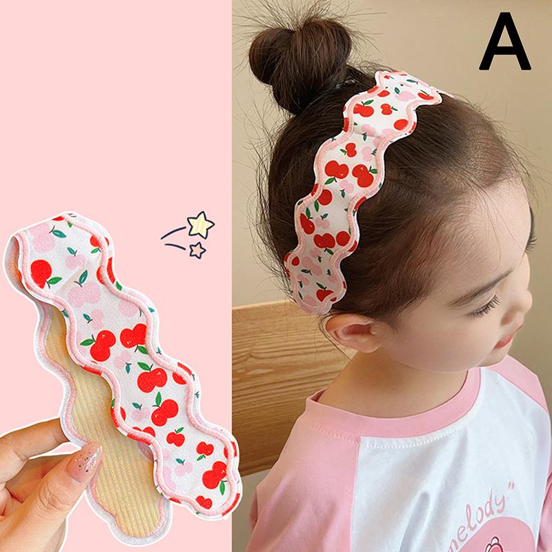 

Детские Волшебные Обручи для Волос Челки Паста Заколки Мятая Цветочная Повязка для Волос Макияж Наклейки для Торчащих Волос Детские Аксессуары для Волос