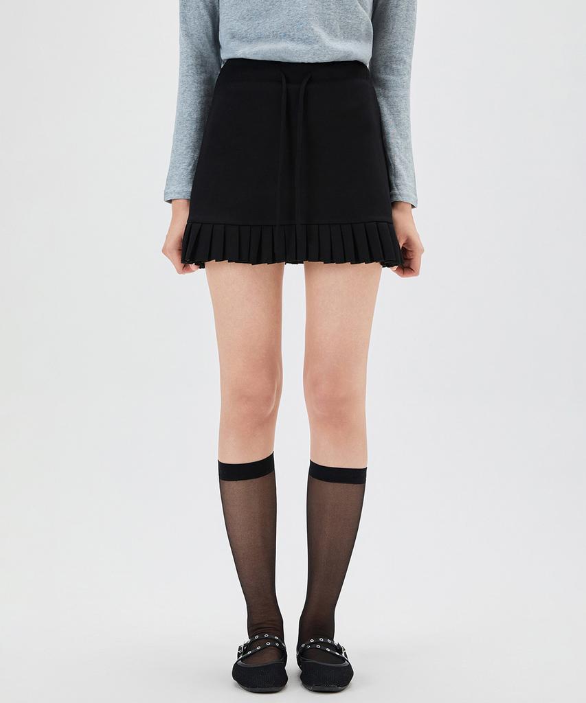 MIXXO Elastic Waist Frill Mini Skirt_Miwwmg50Ss