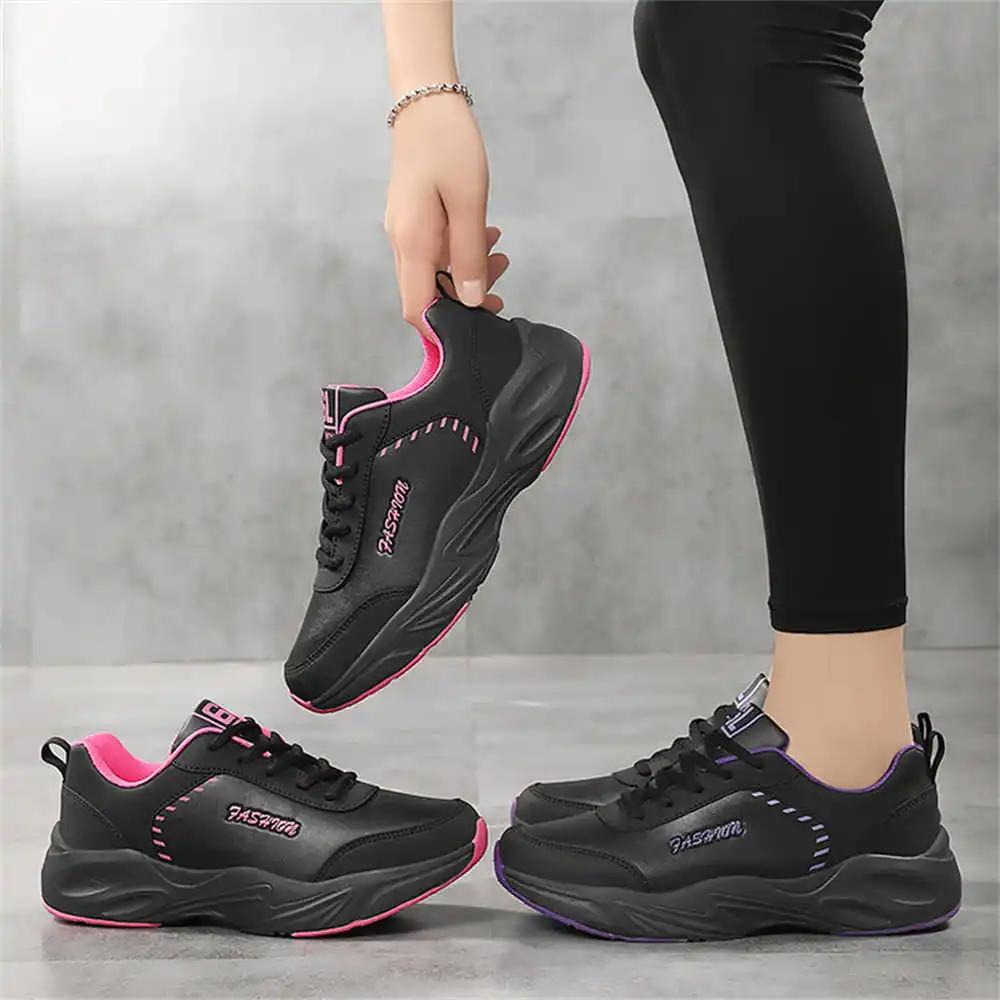 Fashion Summer Black Women Breathable Sneakers Vulcanize Women Shoes Size 43 Women Loafer Sports Scarp Basctt Tenus Popular Goods