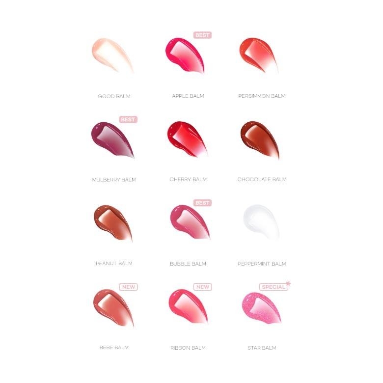 AOU Glowy Tint Balm 3,5 g 13 barev, Balzám na rty, který zvýrazní vaši přirozenou pleť, Čistý lesk, díky kterému budou vaše rty vypadat objemněji