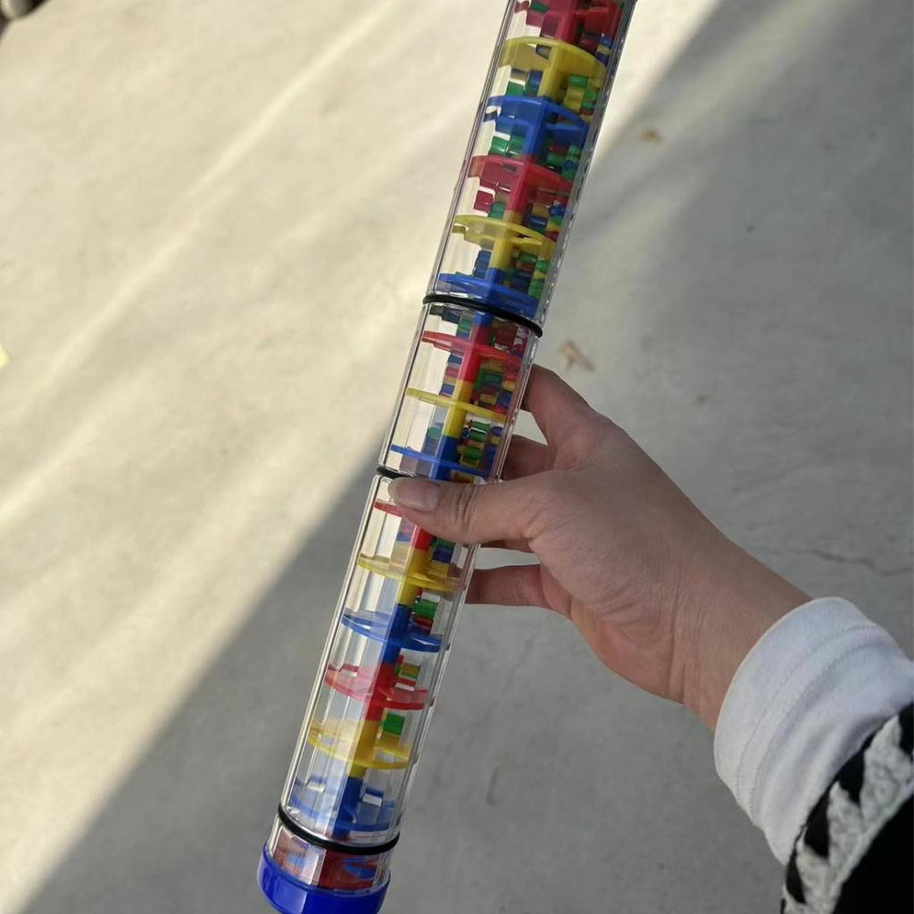 Orff Percussion Rain Stick: Spiral Sound Maker & Teaching Aid