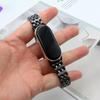 Ceramic Watchband for Xiaomi Smart Band 9 Strap Stainless Steel Bracelet Mi Band 8/9/10 Smartwatch Wristband Replacement for Man