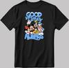 Disney Mickey Mouse Short Sleeve White-Black Men's / Women's T Shirt KA34