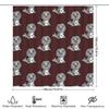 French Bulldog Shower Curtain Waterproof Cute Puppy Dog Bath Decor Set Vintage Farmhouse Bathroom Art Home Decor