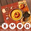OHOME Thanksgiving Tablecloth - Thanksgiving Decorations - Friendsgiving Table Decor for Party Favors Essentials Backdrop Outdoor Indoor,52''x87'',2