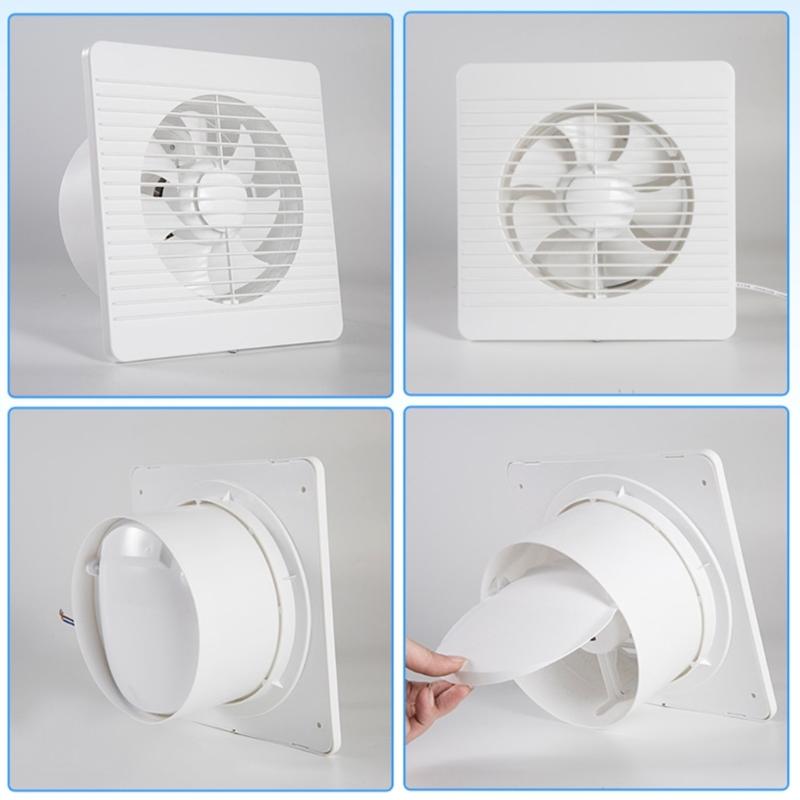 Small Exhaust Fan Powerful Ventilation Fan Effective 4-Inch Home Ventilation Fan