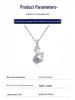 Korean Fashion Little Swan Necklace: s925 Sterling Silver with 1 Carat Moissanite, D Color Women's Pendant