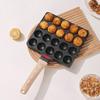 Nonstick Grilling Pan Cooking Plate 20 Holes Takoyaki Maker Takoyaki Grill Pan Plate Cooking Grill Baking Pan for Baking Cooking