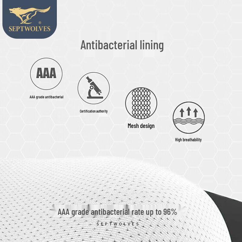 SEPTWOLVES Men's 100% Cotton Boxer Briefs 4-Pack