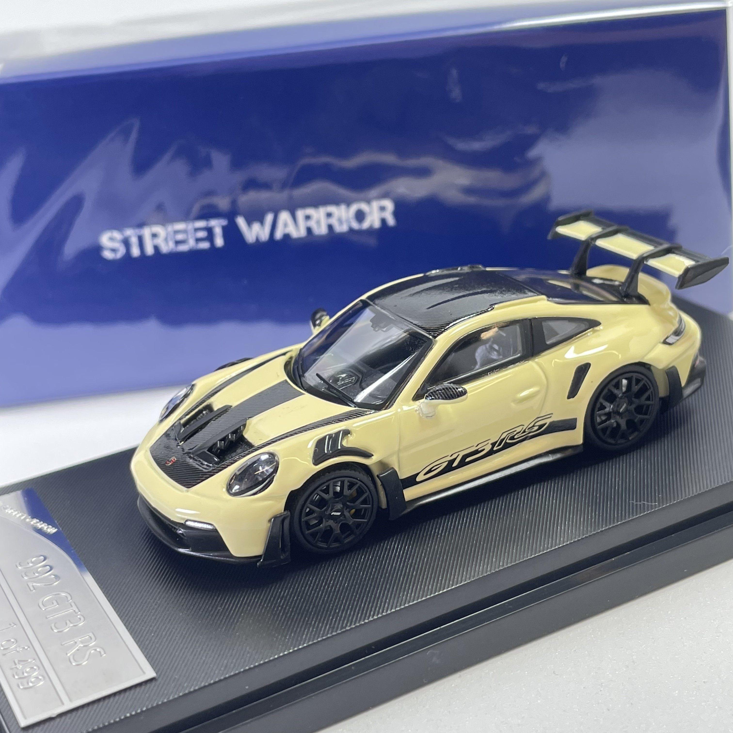 Sw 1/64 992 911 Gt3 Rs Legering Raceauto Diecasts & Speelgoedvoertuigen Automodel Miniature Schaalmodel Auto Voor Kinderen
