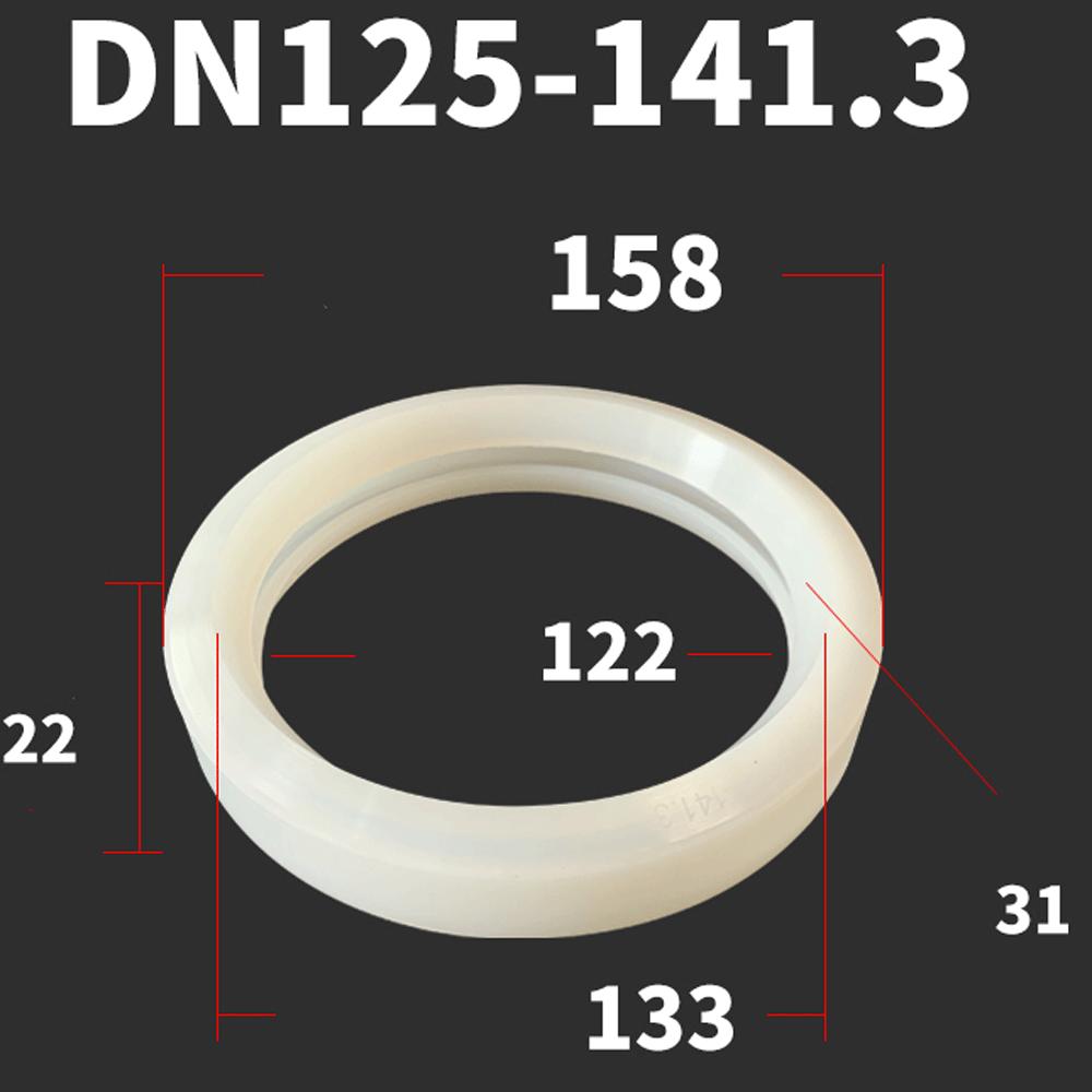 DN0.75-200 VMQ Slicone Rubber Sealing Seal Gasket Strip For Hough Section Coupling Clamp O-shaped groove