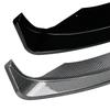 For Ford Fiesta MK6/7 ST 2012-2017 Front Bumper Splitter Spoiler Lip Wind Knife Diffuser Guard Protector Cover BodyKit Exterior
