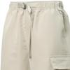 Puma Sports Lifestyle Series Solid Color Mid Waist Loose Breathable Casual Shorts Unisex Shorts Off-White 534755-64