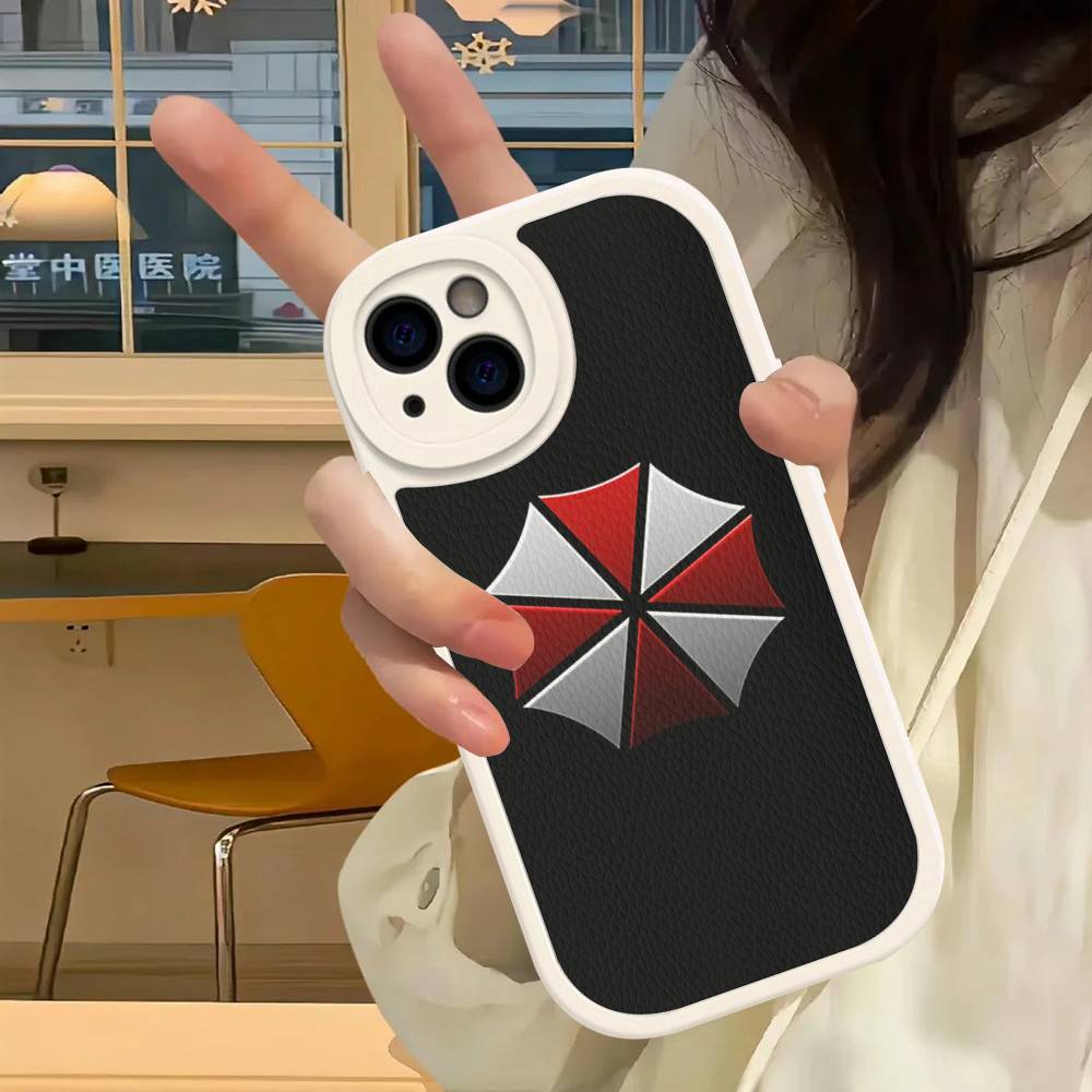 R-Resident Evil Games Phone Case For IPhone 16 15 14 13 12 11 Pro Max Plus Shockproof Leather Cover