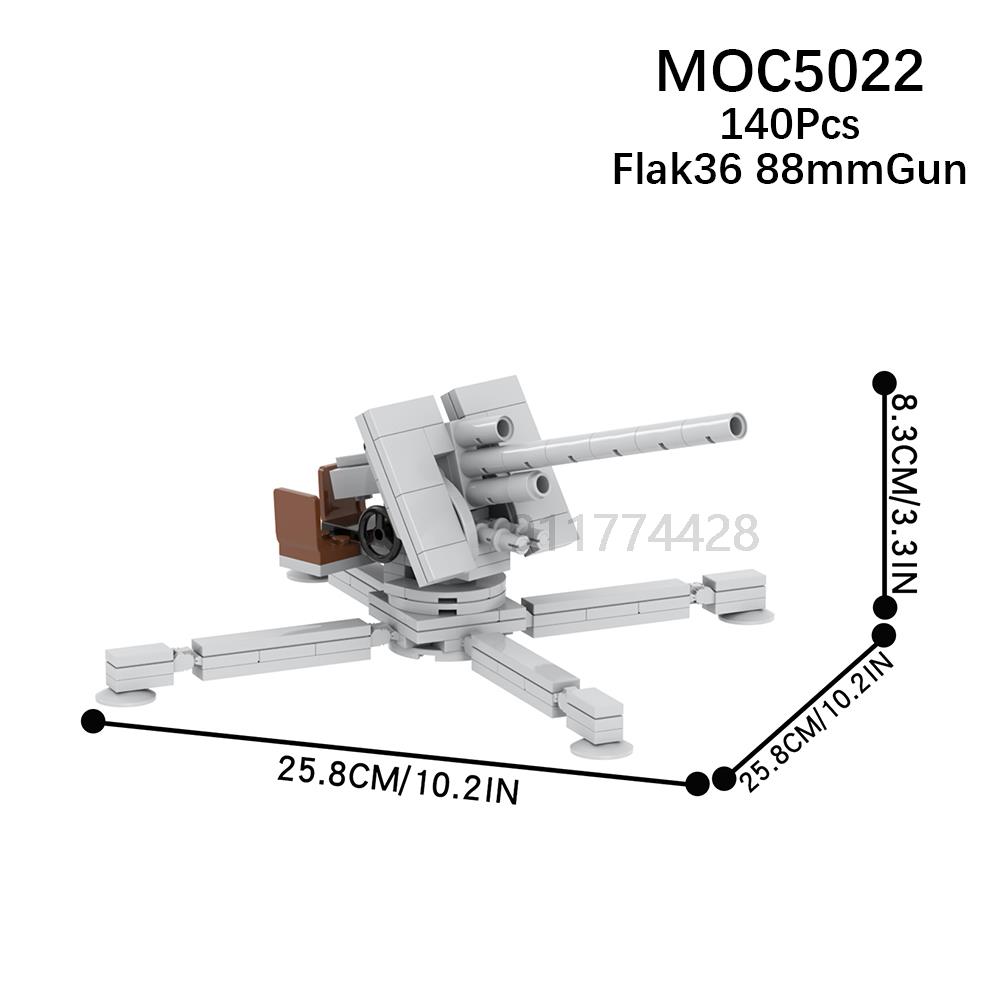Military Series MOC Bricks Middle Ages WW2 Artillery Catapult Siege Compatible With Figures Adult Building Blocks Kids Toys Gift