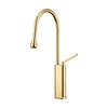 White Pull-out Bathroom Basin Faucet Brass Simple Pull Out Rotary Hot And Cold Mixed Water Sink Tap Black Kitchen Basin Faucet