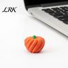 Halloween Pumpkin Decoration 3D Printed Ornament, Portable Decompression Toy, Spiral Rotation Design Toy Stress Relief Puzzle Model for Kids