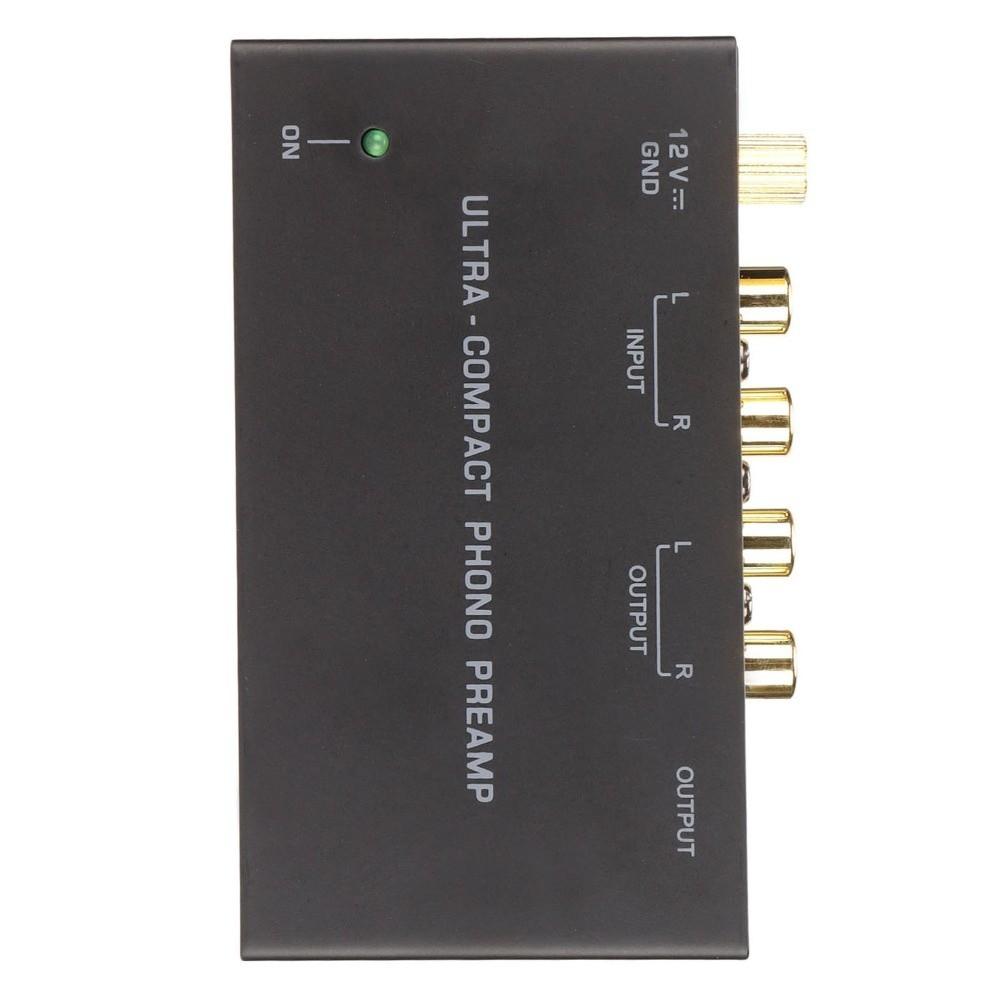 Low Noise PP400 Phono Turntable Preamp Phono Preamplifier for US Plug Convert Phono Codes