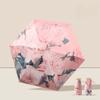 UV Resistant Sunscreen Parasol Folding Compact Pocket Umbrella Stylish Sun Rain Umbrella  Outdoor