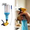 Pre-assembled Spray Bottle Head 360-Degree Adapter Includes Nozzle Weighted Tubes Universal Standard Size Replacement Fit for Upside Down Multi-Angle
