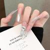 Cat's Eye Wearing Nail Pure Hand-made Nail Piece Fake Nail Wearing Nail Piece Advanced Sense Thin Dog Long