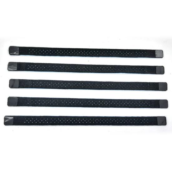 4 Pcs Replacement Heart Rate Monitor Band Soft Elastic Lycra Heart Rate Strap Adjustable Bluetooth-compatible Running Heart Rate Watch Arm Strap