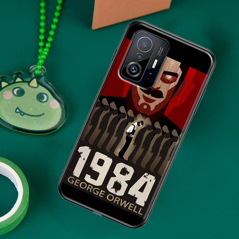 1984 George Orwell Fodral För POCO F5 X5 X3 Pro X4 F4 GT F3 M5s C40 Fodral För Xiaomi 13 12 Lite 11T 12T Pro 12X