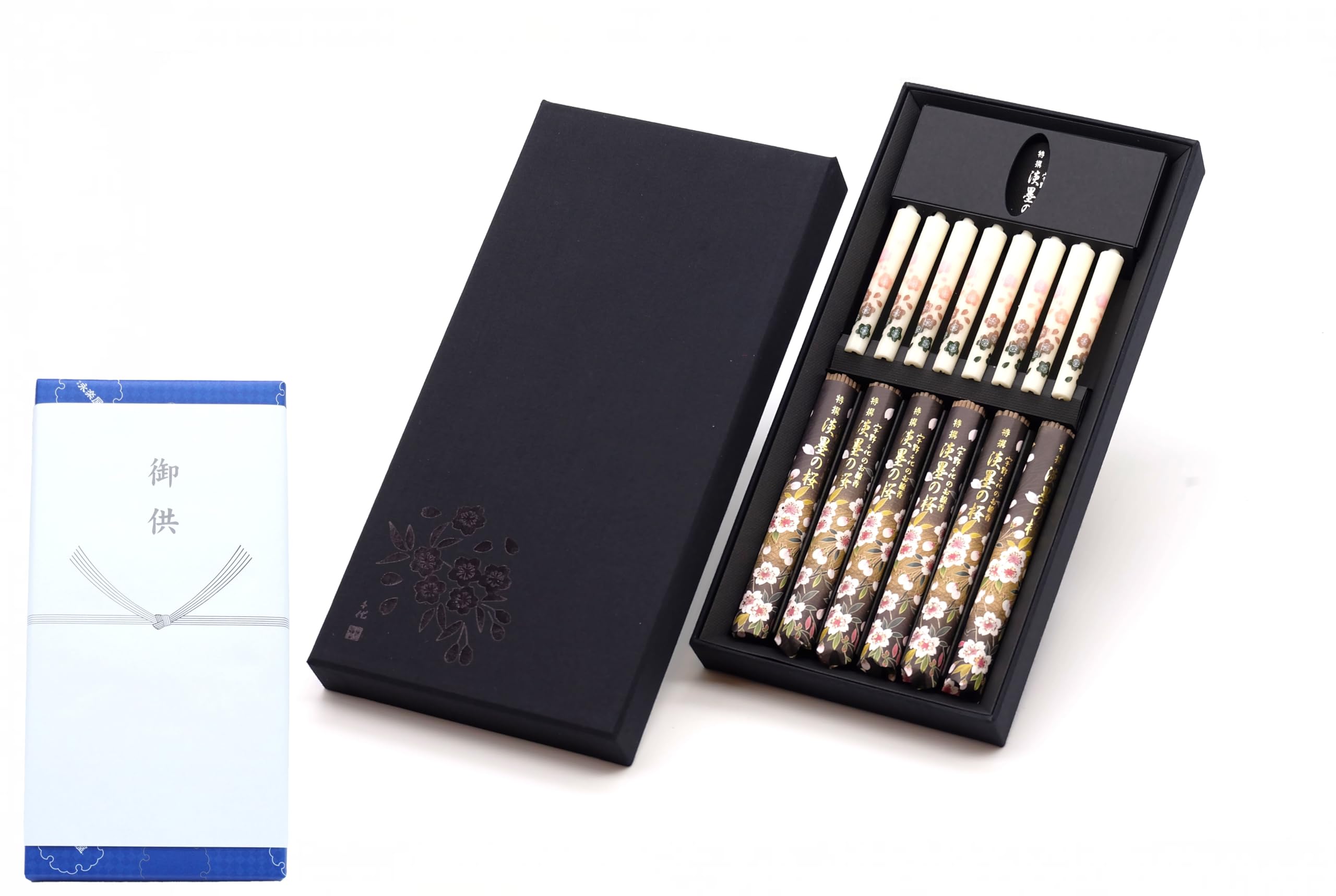 

Uno Chiyo s Special Light Ink Cherry Blossom Incense Set with Candles. These low-smoke incense sticks have a delicate cherry blossom scent. They