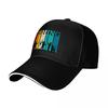 FISHING RETRO SILHOUETTE BASEBALL CAP COLORFUL STRIPES DESIGN Unisex OUTDOOR HAT FISHING ENTHUSIASTS STYLE CLASSIC FIT