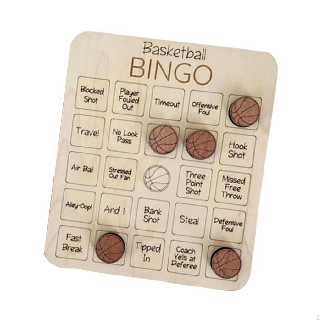 Bingospill, bordspill, natttre med sporttema Sportsfest for barn