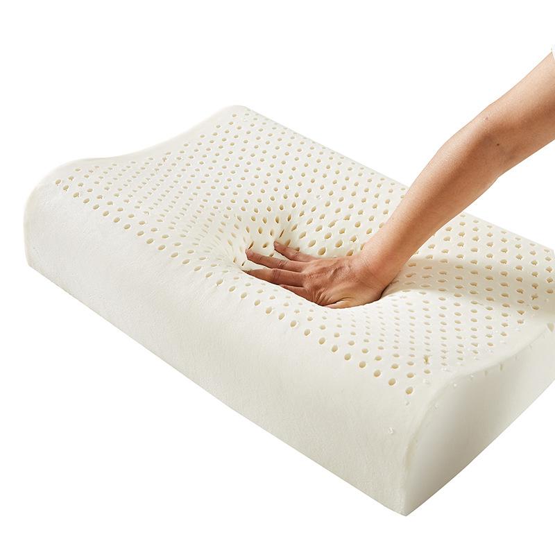 Cuscino in lattice Cuscino massaggiante in particelle di lattice Cuscino per il collo Sonno confortevole