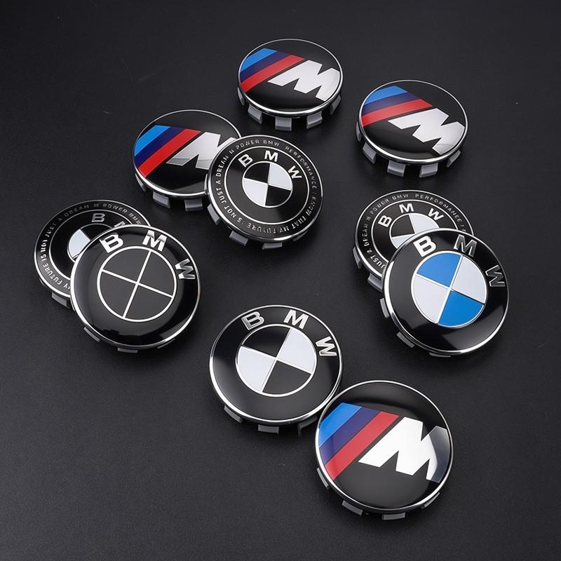 FA64Pcs/set 68MM 56MM Blue White Floating Wheel Center Cap Auto Accessories for BMW G11 G12 G30 G31 G32 G38 G08 G05 F46 F49 F39 F90