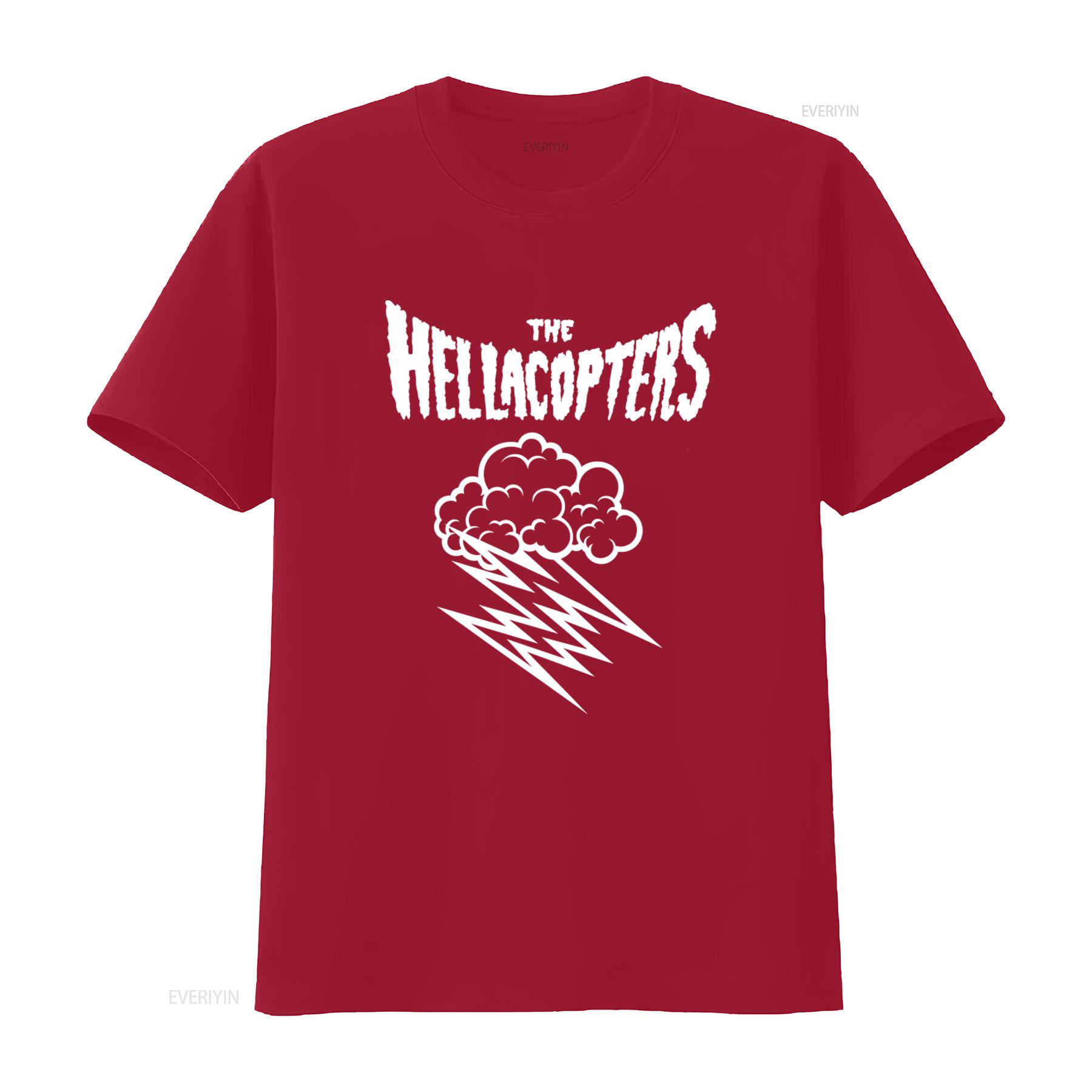 The Hellacopters Rock Band T Shirt S M LG XL Black White Design vintage Washed homme Unisex Stylish Comfortable Breathable S