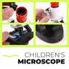 A84E-Children's Microscope 1200 Times Student Scientific Experiment Puzzle Science And Education Set