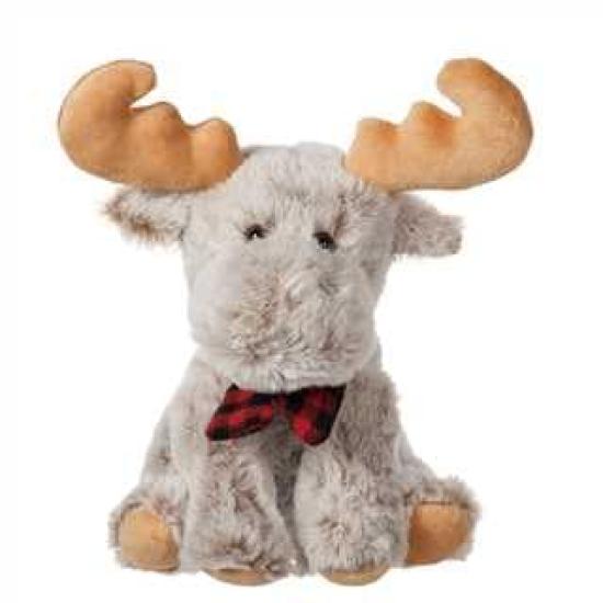 

Apricot Lamb Grey Reindeer Plush Toy for Soft and Fluffy Grey Reindeer for Girls and 20cm Kids, Cute, Boys, серый