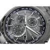 Used [Used A] Citizen Men's Watch Attesa Black Titanium Series AT8044-56E Eco-Drive Radio-Controlled Watch