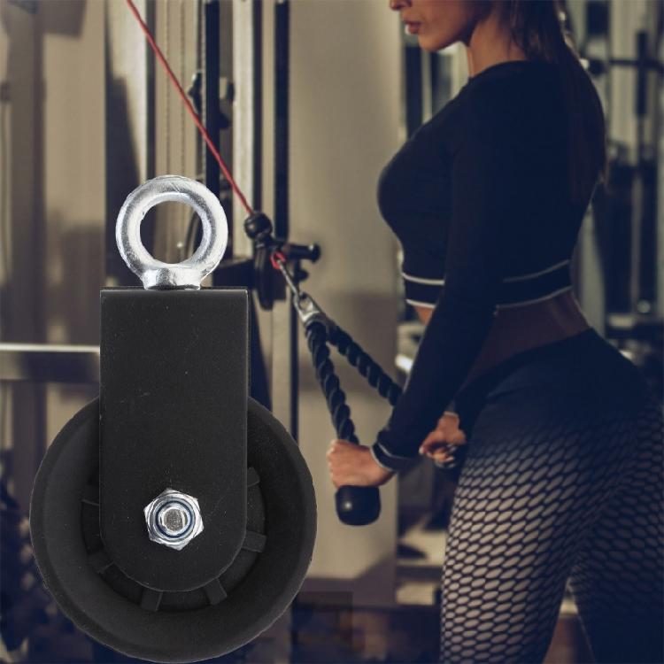 Cable Pulley 360 Degree Rotation Traction Wheel for Pulley System DIY Attachment