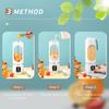 2024 New Electric Juicer USB Charging Mini Portable Blender Fruit Mixers 450M Digital Display Juice Cup Blender Smoothies Mixer